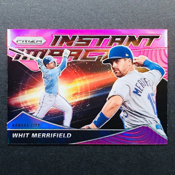Whit Merrifield - 2020 Panini Prizm Instant Impact Prizms Pink #II-9 - Picture 1 of 2